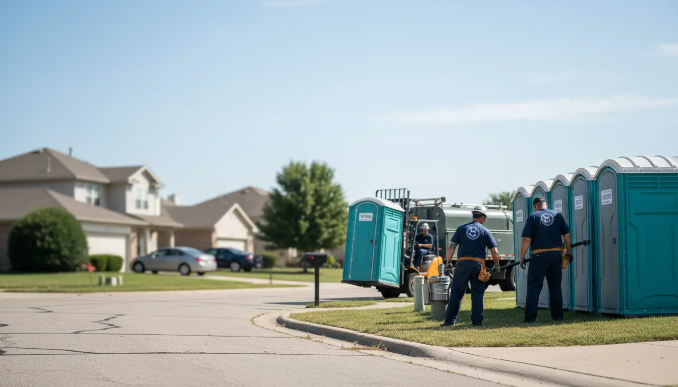 Porta Potty Rental in Pep, TX near me